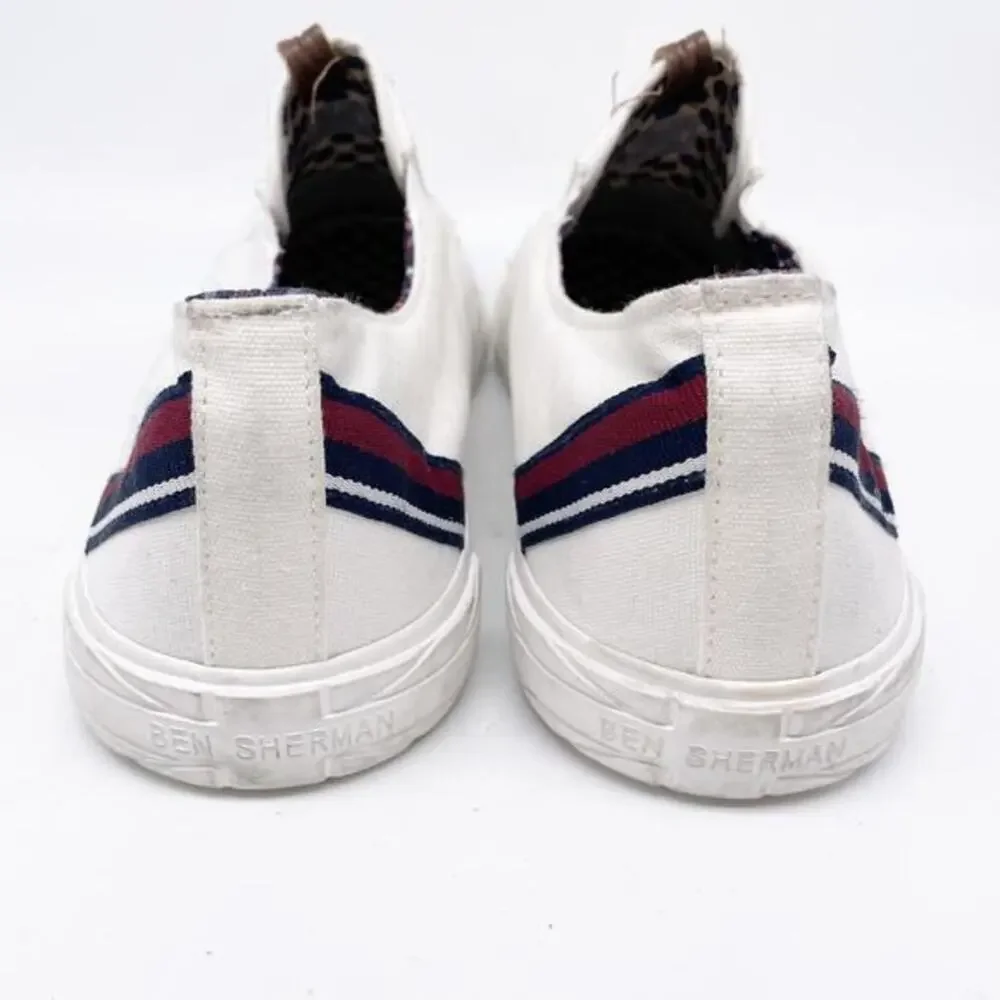 Ben Sherman Men's Percy‎ Laceless Sneakers White Size 12